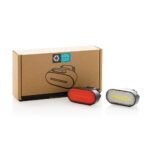 Lumino RCS recycled plastic USB re-chargeable bike light set - Image 10