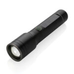 RCS recycled aluminium USB-rechargeable heavy duty torch - Image 3