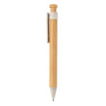 Bamboo pen with wheatstraw clip - Image 3