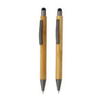 Bamboo modern pen set in box - Image 2
