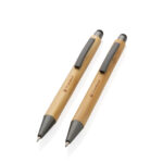 Bamboo modern pen set in box - Image 4