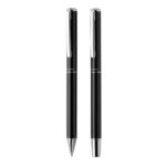 Swiss Peak Cedar RCS certified recycled aluminium pen set