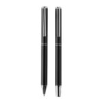 Swiss Peak Cedar RCS certified recycled aluminium pen set - Image 2