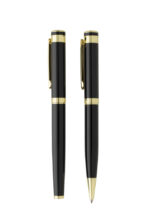 Swiss Peak Luca RCS recycled brass deluxe pen set - Image 2