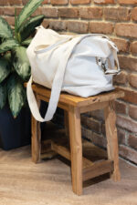 Kezar AWARE™ 500 gsm recycled canvas deluxe weekend bag - Image 7