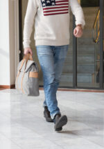 Canvas laptop bag PVC free - Image 10