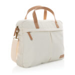 Impact AWARE™ 16 oz. recycled canvas laptop bag - Image 6