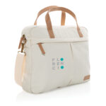 Impact AWARE™ 16 oz. recycled canvas laptop bag - Image 7