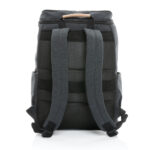 Impact AWARE™ 16 oz. recycled canvas 15" laptop backpack - Image 4
