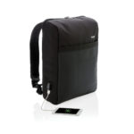 Swiss Peak 15" anti-theft RFID & USB backpack PVC free - Image 2
