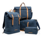 Canvas laptop backpack PVC free - Image 10