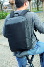 Madrid anti-theft RFID USB laptop backpack PVC free - Image 9