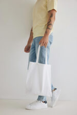Impact AWARE™ Recycled cotton tote 145g - Image 5