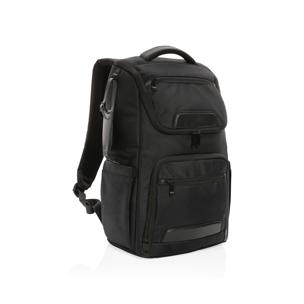 P762.881__B_1__7949bd90ee5b4e4dbb643be1faceee1c Swiss Peak AWARE™ RPET Voyager 15.6" laptop backpack - Image 1