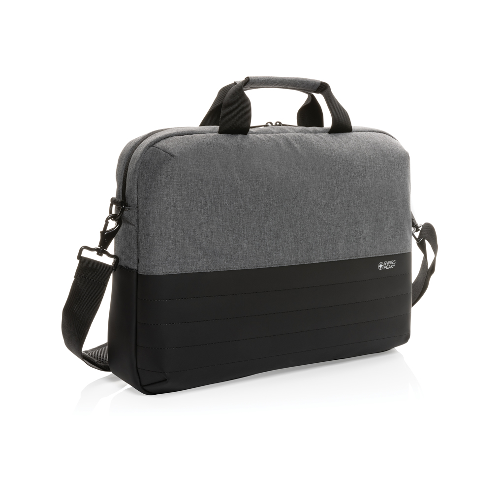 P763.122__B_1__8dc1b5ba91e24ba989e6d267b563f20c Swiss Peak AWARE™ RFID 15.6'' laptop bag - Image 1