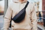 Crescent AWARE™ RPET half moon sling bag - Image 10