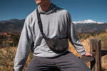 Crescent AWARE™ RPET half moon sling bag - Image 14