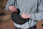 Crescent AWARE™ RPET half moon sling bag - Image 15