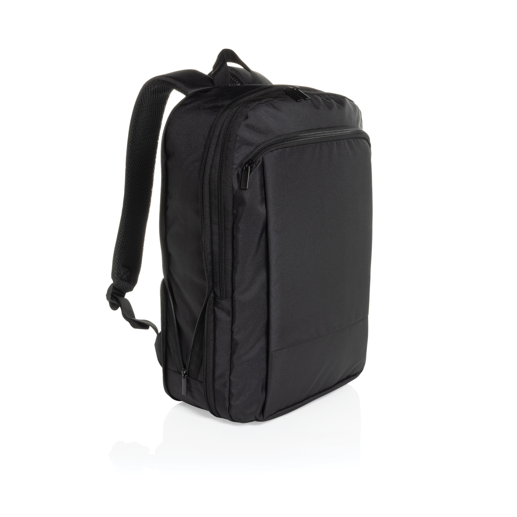 P763.4901__B_1__f6bfb07b361d4f89a3c01842b8e3e946 Flexpack Aware™ RPET Expandable Slim 15.6" Laptop Backpack - Image 1