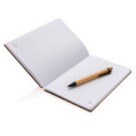 A5 Bamboo notebook & pen set - Image 3