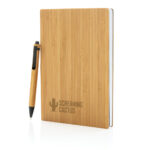 A5 Bamboo notebook & pen set - Image 5