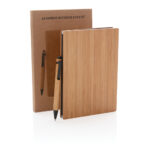 A5 Bamboo notebook & pen set - Image 7