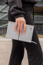 A5 GRS recycled leather notebook - Image 9