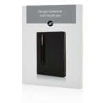 Standard hardcover PU A5 notebook with stylus pen - Image 7