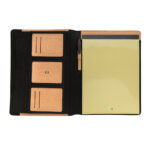 Deluxe cork portfolio A4 with pen - Image 4