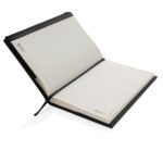 Swiss Peak A5 PU notebook with zipper pocket - Image 4