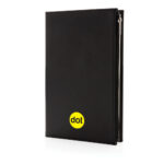 Swiss Peak A5 PU notebook with zipper pocket - Image 6