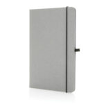 GRS Recycled leather hardcover notebook A5