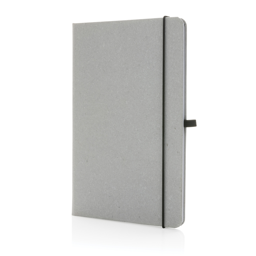 P774.2012__B_1__b604d7905056437a80f250b59f6ab0f5 GRS Recycled leather hardcover notebook A5 - Image 1