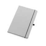 GRS Recycled leather hardcover notebook A5 - Image 2