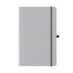 GRS Recycled leather hardcover notebook A5 - Image 4