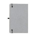 GRS Recycled leather hardcover notebook A5 - Image 5