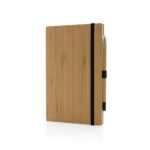Bamboo notebook and infinity pencil set