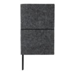 GRS certified recycled felt A5 softcover notebook - Image 4
