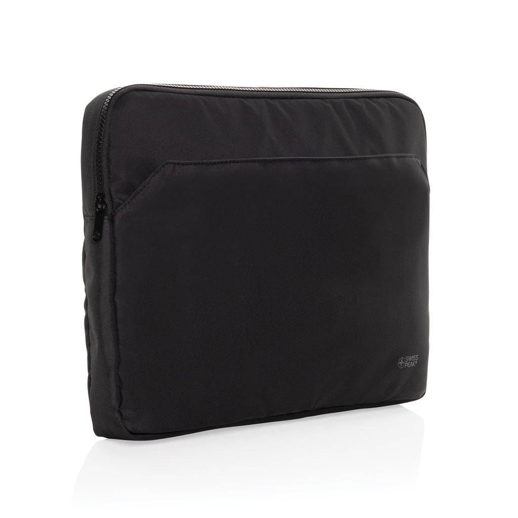 P788.1601__B_1__3774535ee7cc4ca6990345106a78c0af Swiss Peak Aware™ RPET Essential 15.6 inch laptop sleeve - Image 1