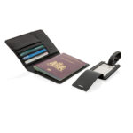 Swiss Peak GRS recycled PU travel gift set - Image 4