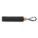 20.5" Impact AWARE™ RPET 190T Pongee bamboo mini umbrella - Image 3
