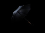 23" Impact AWARE™ RPET 190T auto open bamboo umbrella - Image 6