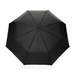 Kaycey 21" AWARE™ RPET Acacia wood mini auto open umbrella - Image 2