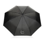 Yara 21" AWARE™ RPET solid colour umbrella with carabiner - Image 5
