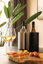 Vino RCS certified recycled stainless steel wine bucket - Image 6