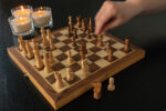 Luxury wooden foldable chess set - Image 9