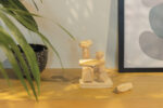 Ukiyo Crios wooden balancing rocks in pouch - Image 5