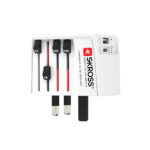 SKROSS World Travel Adapter MUV 2-pole with USB A and C - Image 2