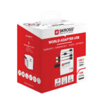 SKROSS World Travel Adapter MUV 2-pole with USB A and C - Image 8