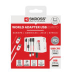SKROSS World Travel Adapter MUV 65W PD with USB C Cable - Image 11